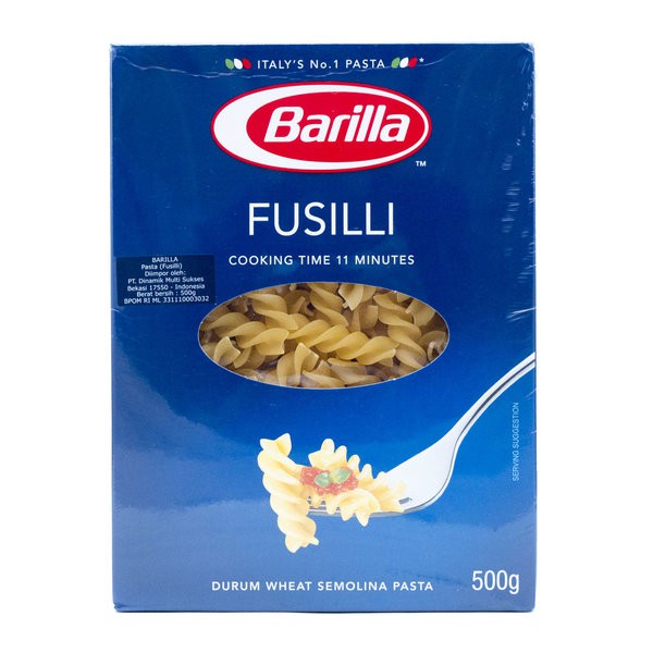 

BARILLA Pasta Fusilli N98 500gr