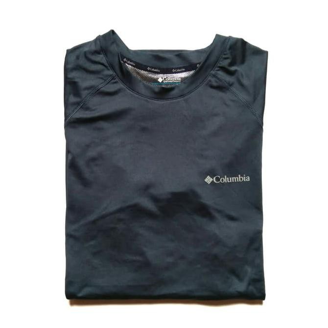 •M•L•XL• BASELAYER OMNI HEAT BIRU GELAP COLUMBIA