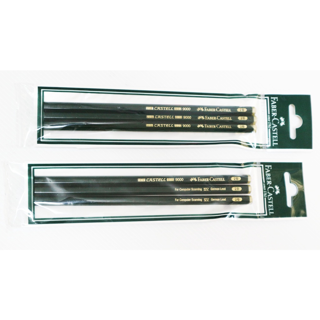 

Pencil / Pensil Faber Castell 9000 2B Isi 3