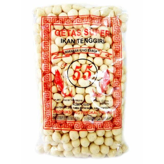 

GETAS BANGKA Cap 55 isi 500 gr (Bulat)