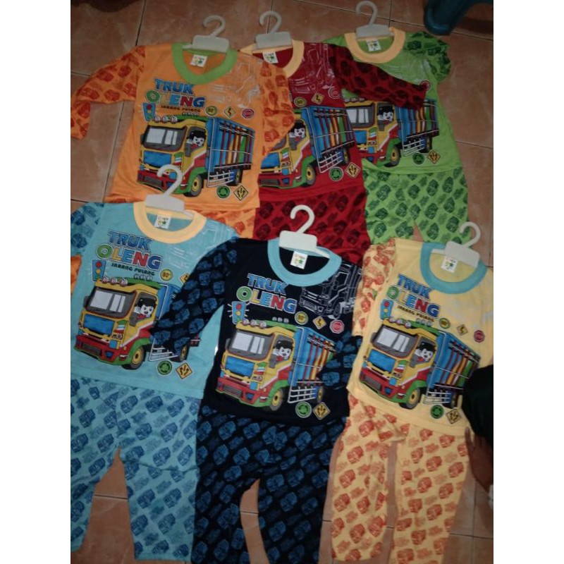 baju truk oleng anak