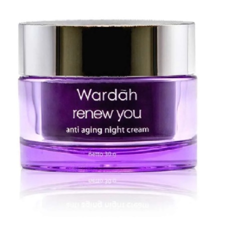 ☘️Yuri Kosmetik☘️ Wardah Renew You Anti Aging Day &amp; Night Cream 30gr