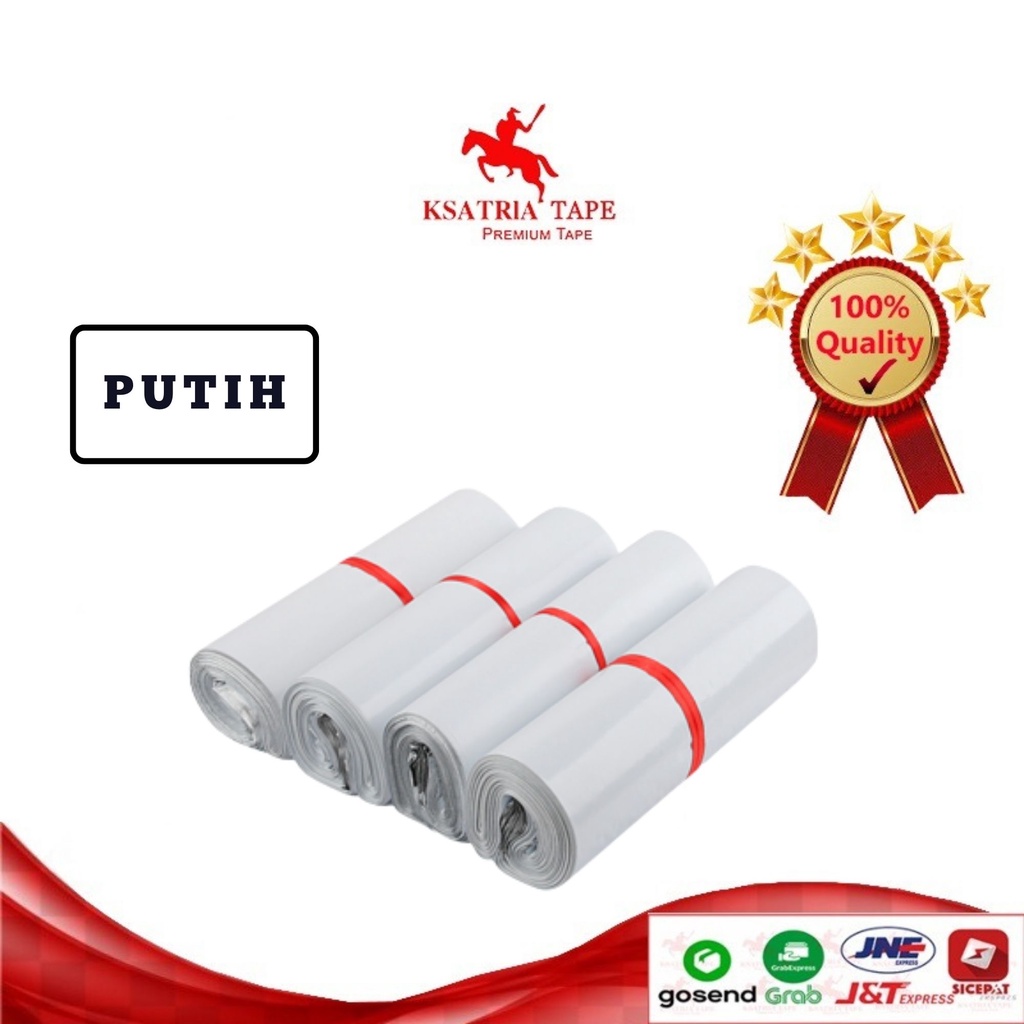 

RB [TERMURAH] PLASTIK POLYMAILER Dunia Packing Polymailer 30x40 isi 100 Plastik Packing Kemasan/