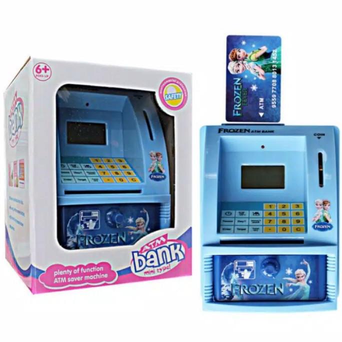 Mainan Atm Frozen / Celengan atm bank