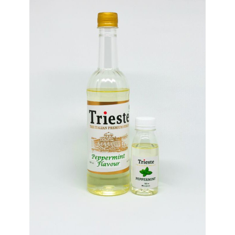 Sirup Peppermint Trieste 100 ml - Trieste Syrup Peppermint 100ml