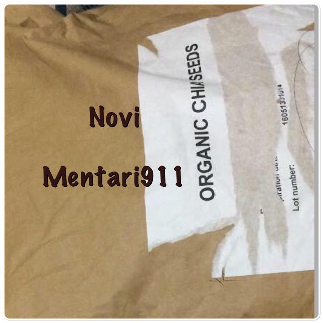 Organic Black Chia Seed Meksiko 100gram