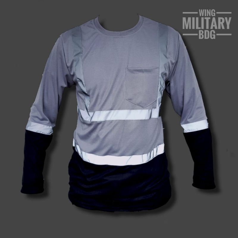 kaos kombinasi safety proyek scotlight cotton