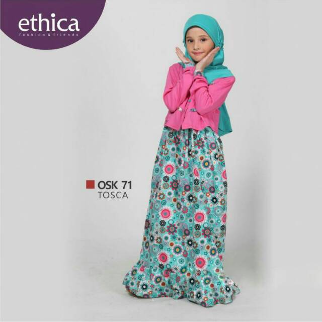 READY SIAP KIRIM | HB - OSK 71 TOSCA | SETELAN ANAK ETHICA TERBARU | SETELAN ROK ANAK PEREMPUAN SALE