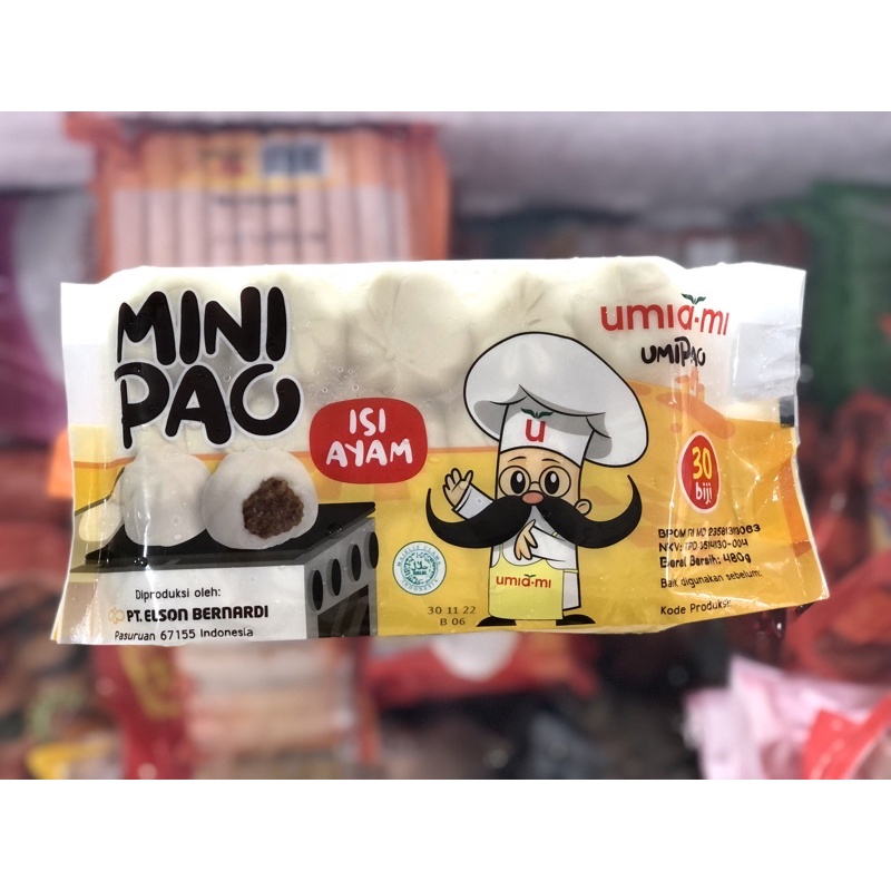 

Umiami Mipao Ayam / Mini Pao rasa Ayam isi 30