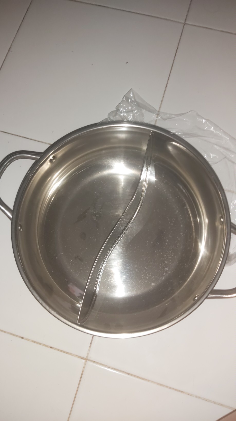 [ Lk016 ] Panci Shabu 2 Sekat / Panci Suki Steamboat Hot Pot Stainless