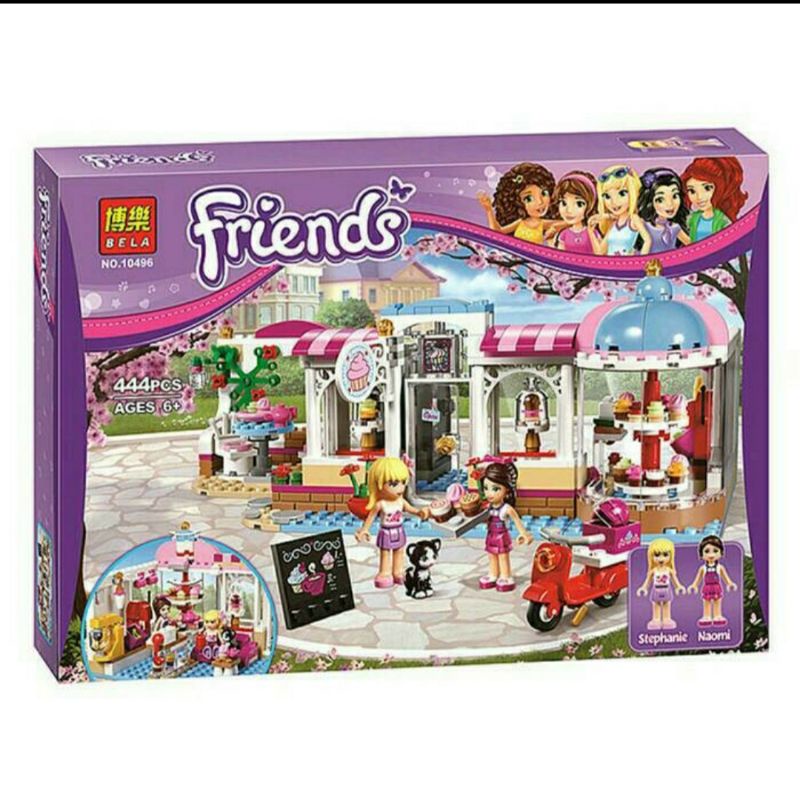 Mainan Bricks Bela Friends Cupcake Cafe