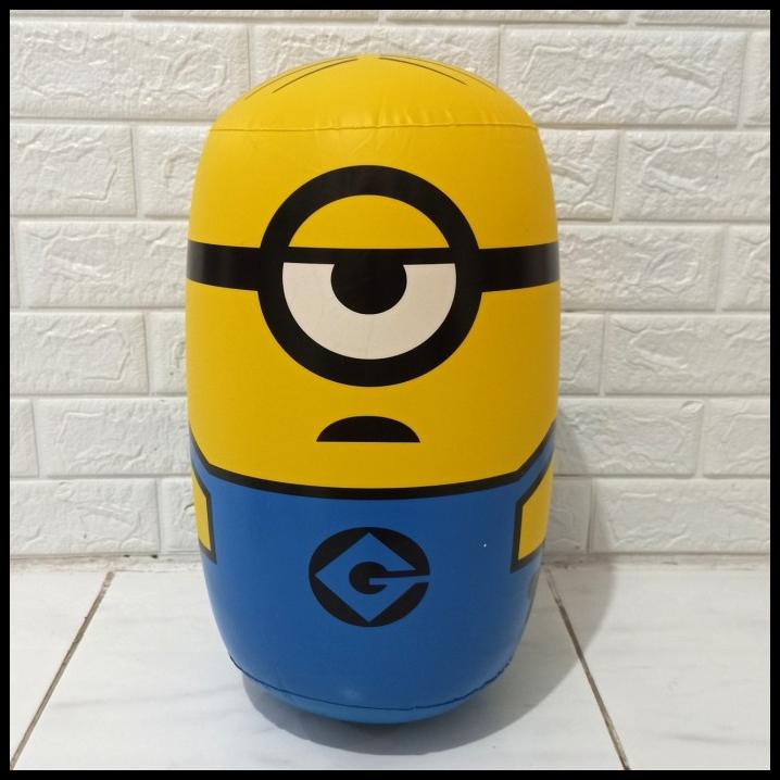 Mainan Anak Balon Tinju Minion / Balon Samsak