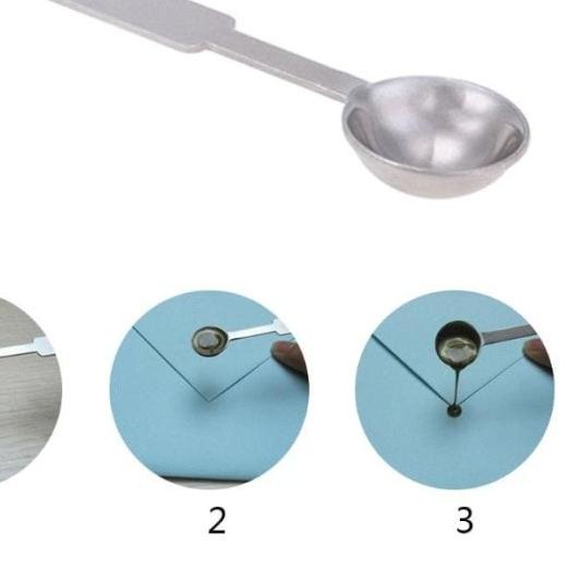 

✰ Sealing Wax Spoon - Sendok Lilin Stempel - Type A ☉