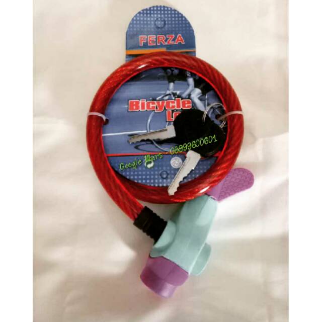 Rantai Gembok - Kunci Gembok - Helm sepeda - motor