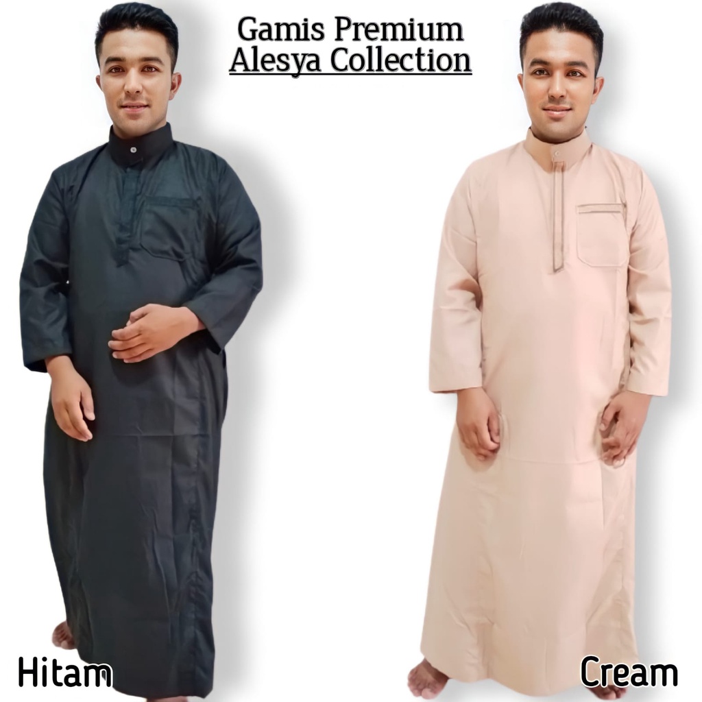 Gamis/jubah polos warna pria premium terbaru Kameh.co/best seller