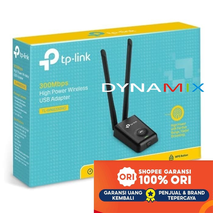 TP-Link TL-WN8200ND 300Mbps High Power Wireless USB Adapter |  TPLink WN8200ND