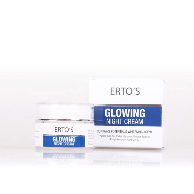 Ertos Glowing Night cream