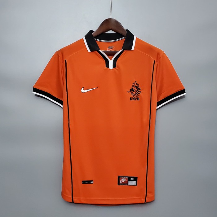 JERSEY BOLA PREMIUM RETRO BELANDA 1998 BNWT