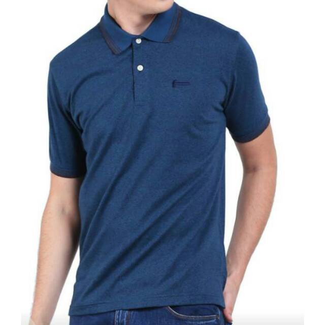 Kaos polo shirt pria HAMMER navy polos