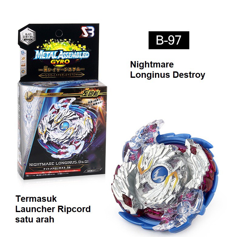 Gasing Beyblade Burst Evolution merk SB Seri God Layer System - Gangsing Beyblade Burst Murah