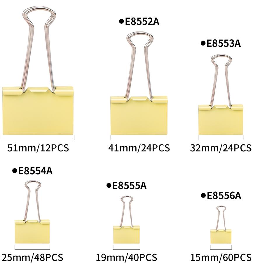 

Deli Binder Klip Warna 51mm E8551A 케