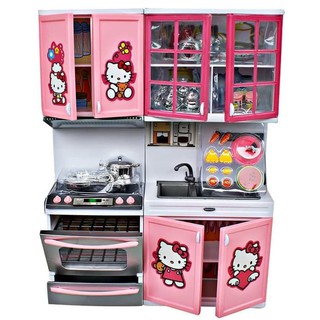  Mainan Anak Modern  kitchen Set Kompor Hellokity Shopee 