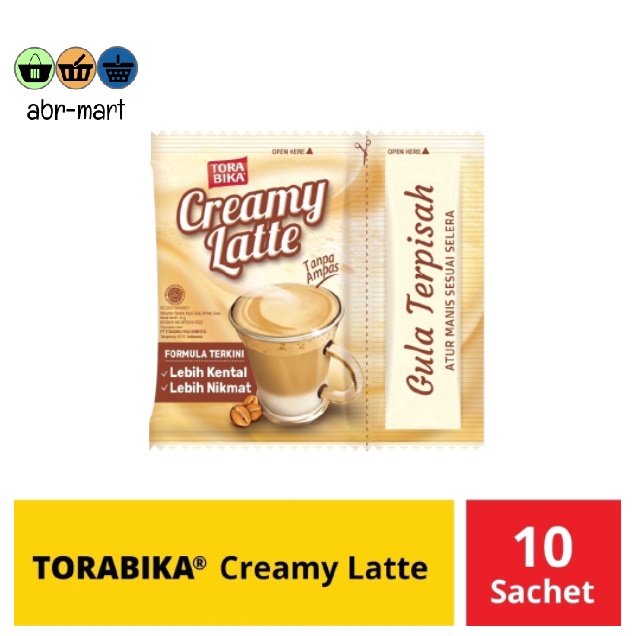 

TORABIKA Creamy Latte 10 Sachet *