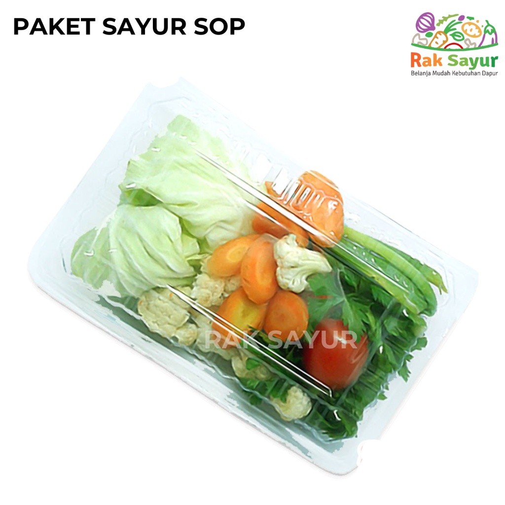 

Paket Sayur Sop Segar Fresh Rak Sayur Padang