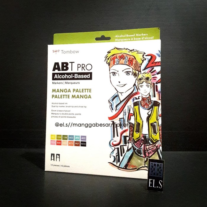 

Nikmati Tombow Abt Pro Manga Set 12 Warna Hemat