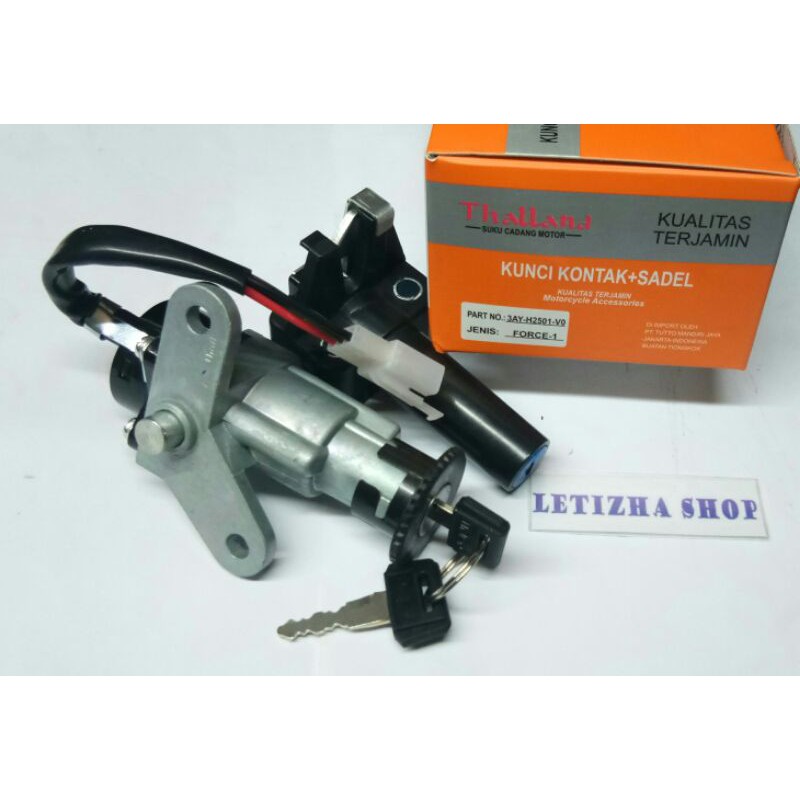 KUNCI KONTAK ALFA FORCE-1 KUNCI KONTAK SET ASSY PLUS JOK YAMAHA ALFA FORCE-1
