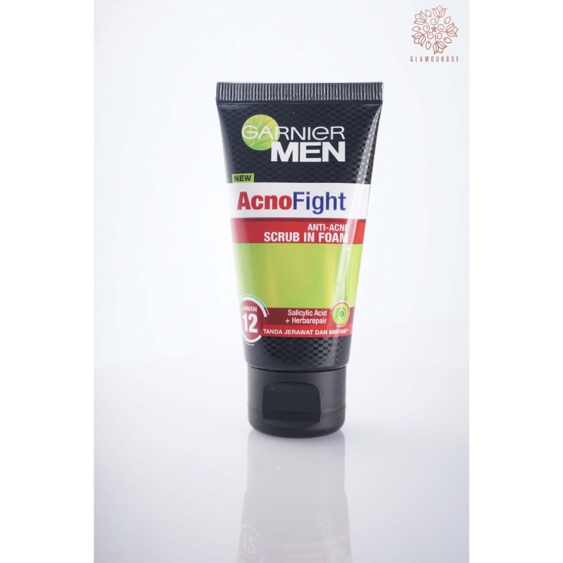 Garnier Men Acno Fight Anti Acne Scrub In Foam