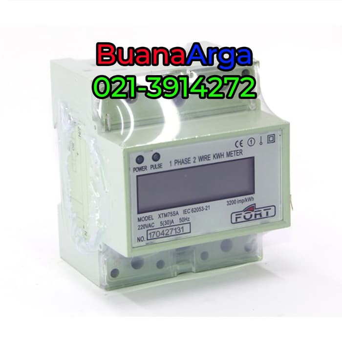 KwH Meter XTM75SA Digital LCD