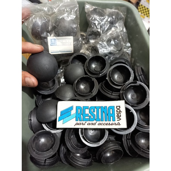 tutup mur as roda vespa pts spesial pk sprint px pxe excel exclusive spartan original nos hitam