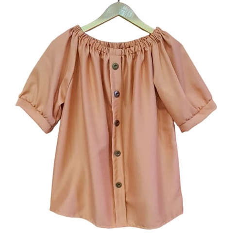 Binx - Blouse Isabel Jumbo XXXL 5 Warna-Coklat Susu