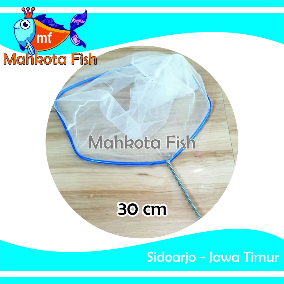 Serok Ikan KOTAK 30 cm - Jaring Ikan - Seser Ikan 30cm