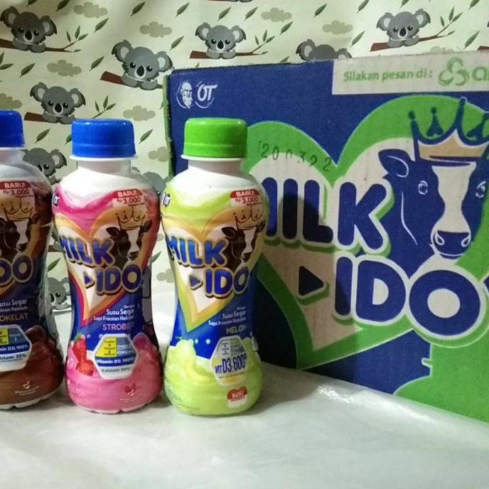 

DAPATKAN SEGERA ✷ 1 DUS SUSU MILKIDO STRAWBERRY, COKLAT MELON 200ml BPOM.