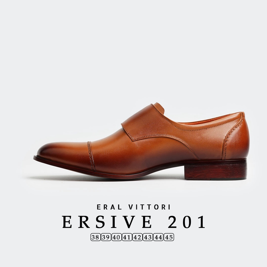 Eral Vittori -  Ersive 201 Sepatu Pantofel Formal Kantor Pria Kulit