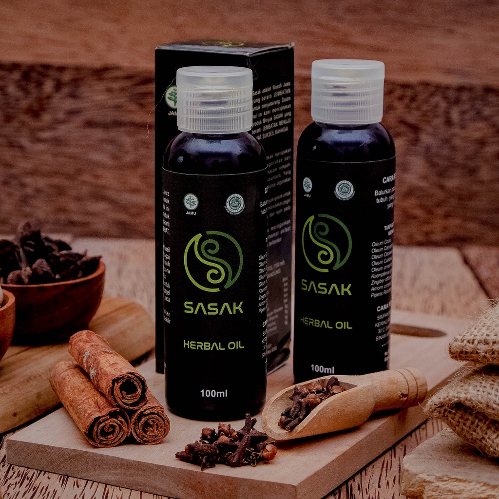 Minyak Sasak Herbal Oil 100ml ASLI CV. Sehat Nusantara