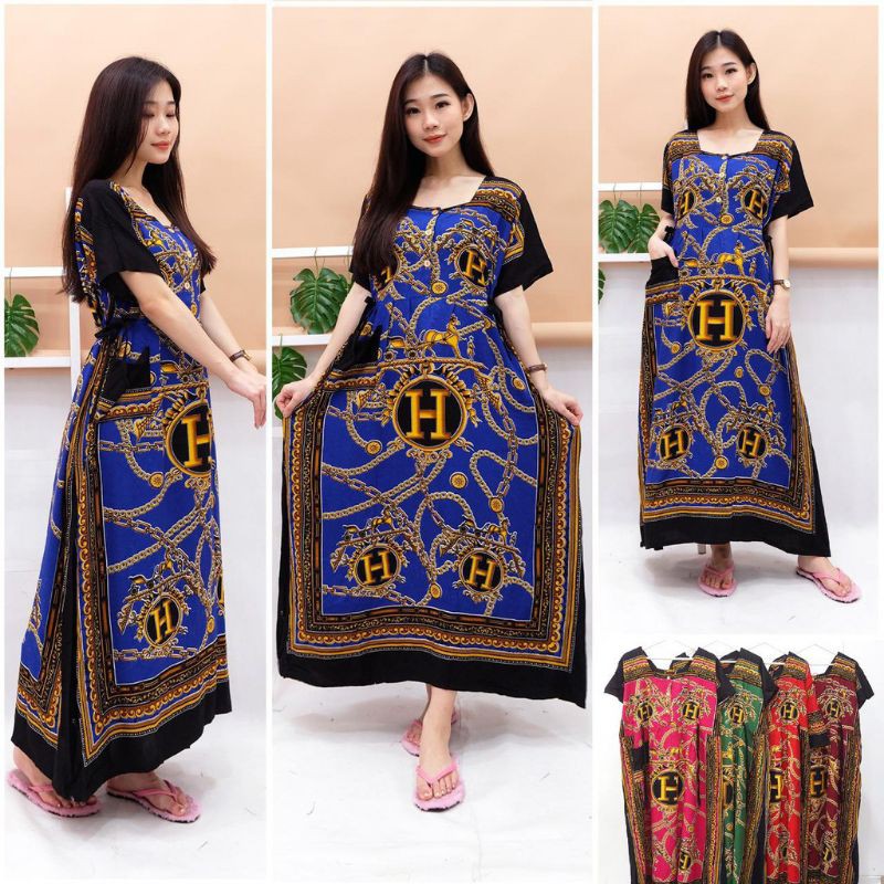 DASTER BRANDED MOTIF "H" /DASTER FASHION WANITA TERBARU