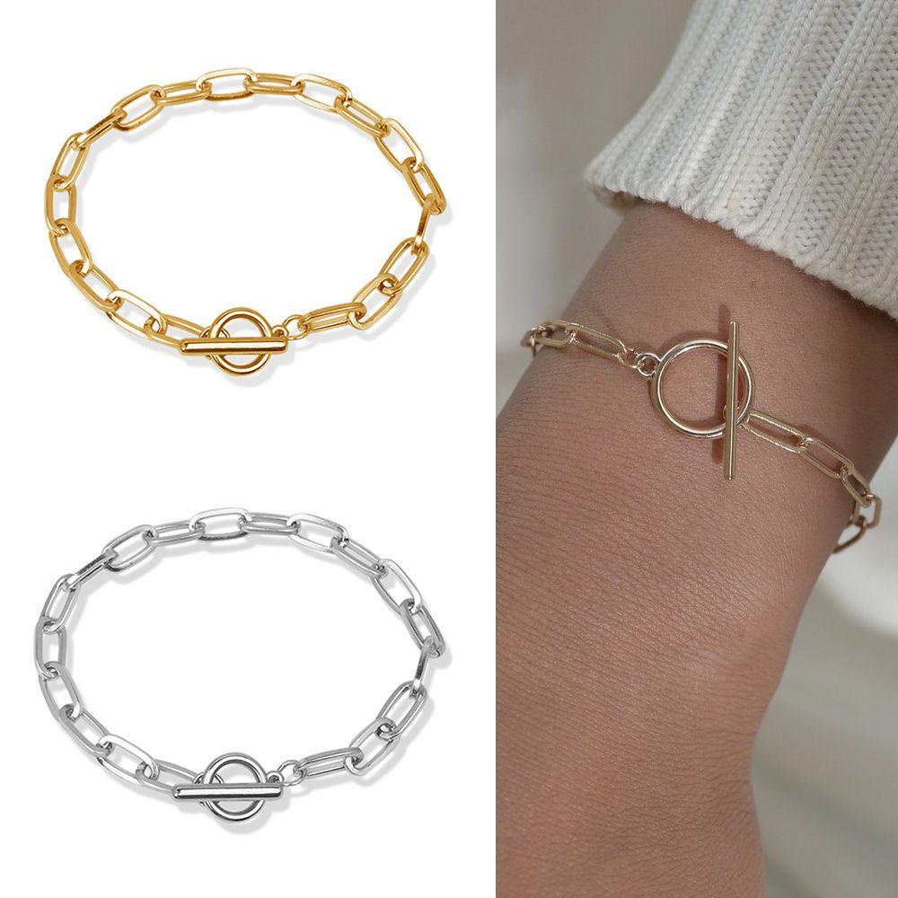 Lily Gelang Fashion Pergelangan Tangan Stainless Steel OT Gesper