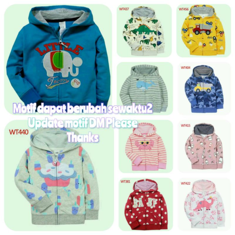 [Millybaby] jaket bayi / jaket bayi import /jaket bayi perempuan / jaket anak laki / anak perempuan