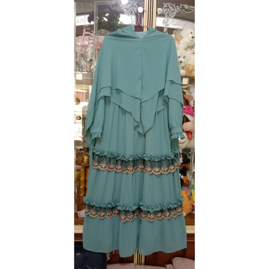 Gamis Syar'i Renda Kriwil