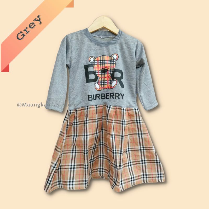 DRESS ROK 1-5 TAHUN TUNIK ANAK SETELAN BAJU ANAK PEREMPUAN