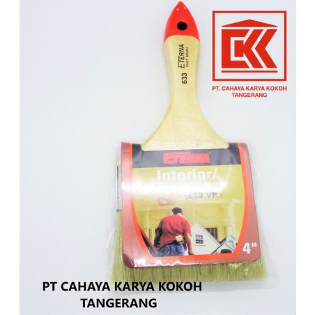  KUAS  CAT  4  Inch  ETERNA ASLI BERKUALITAS TERMURAH 