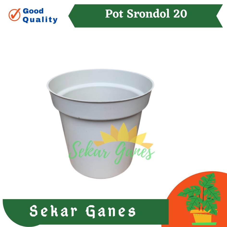 Sekarganes Pot Tinggi Srondol 20 Putih - Pot Tinggi Usa Eiffel Effiel 18 20 25 Lusinan Pot Tinggi Tirus 15 18 20 30 35 40 50 Cm Paket murah isi 1 lusin pot bunga plastik lusinan pot tanaman Pot Bibit Besar Mini Kecil Pot Srondol 15