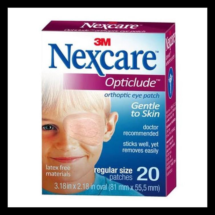 3M Nexcare Opticlude Orthoptic Eye Patch Regular Penutup Plester Mata Langsung Order Sebelum Kehapus