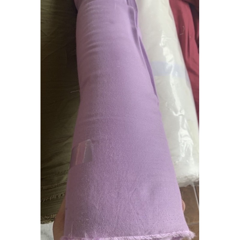 Kain MOSSCREPE / MOSCHINO murah ( 20 warna ) SERI 1-Lillac