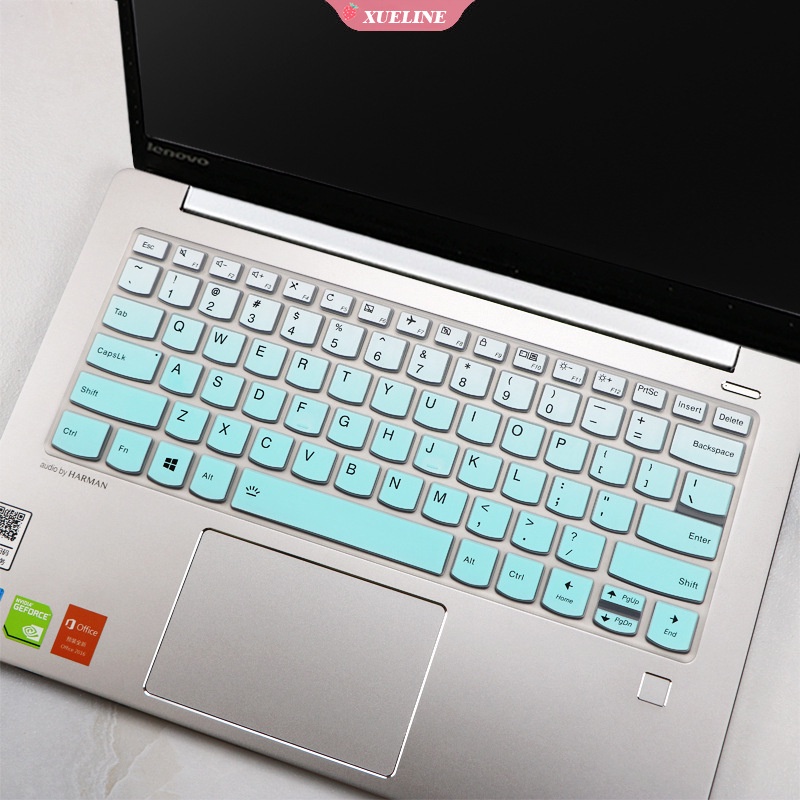 Film Keyboard Bahan Silikon Anti Air Warna Gradasi 14 Inch Untuk Lenovo S340 S530 C340 S520