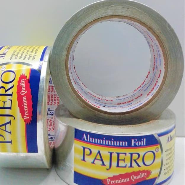 

Terbaru - Lakban aluminium PAJERO aluminium foil tape 500 celcius isolasi panci parabola AC dll !