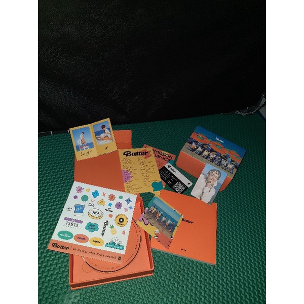 BTS BUTTER ALBUM SHARING